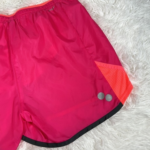 Reebok Pink & Neon Orange Athletic Shorts - Picture 8 of 9